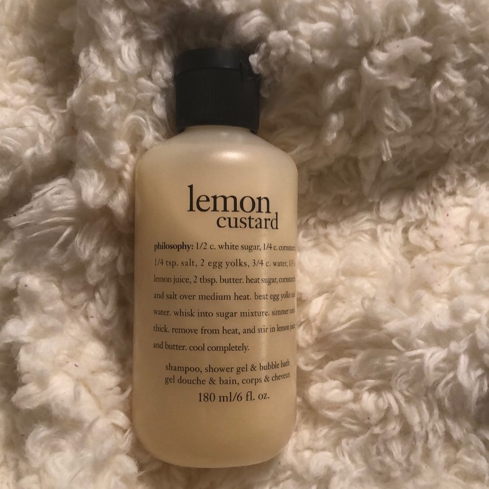 philosophy lemon custard 180 ml/6 fl. oz.